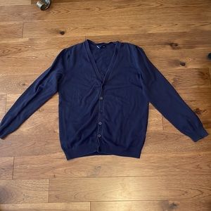 H&M navy cardigan size L
